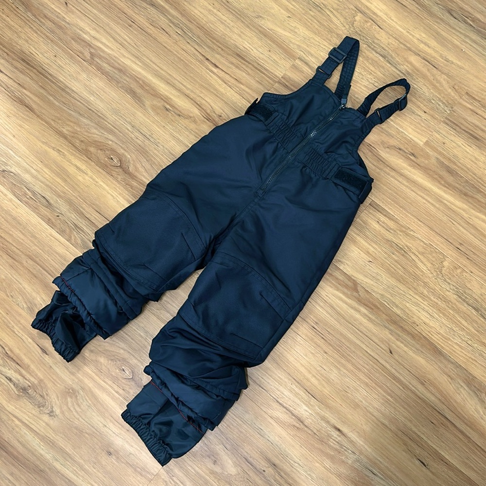 Kids - Solid Snow Pants - Black 3T Unisex